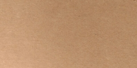Background of brown kraft paper or cardboard texture. Abstract pattern of beige rough carton, old paper sheet, parchment or papyrus surface, vector realistic illustration