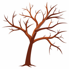 vector tree silhouette