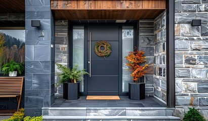 A Blend of Timeless Architecture and Greenery