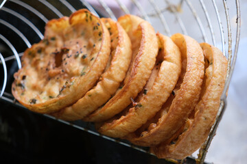 Mianwo, fried traditional Chinese food in Wuhan