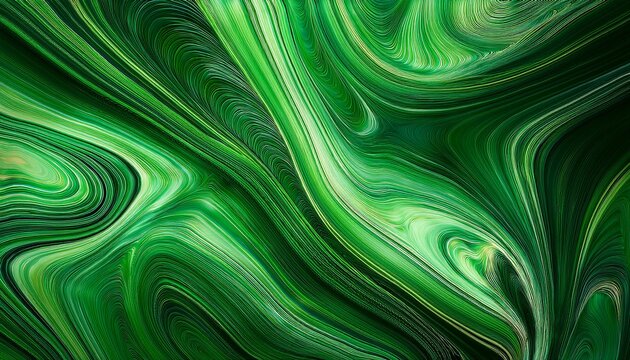 fancy green geode textured curves for wallpaper or background 006