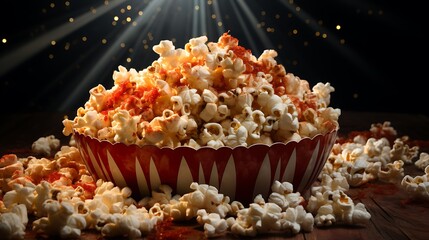 Spicy Popcorn Delight: A Cinematic Treat