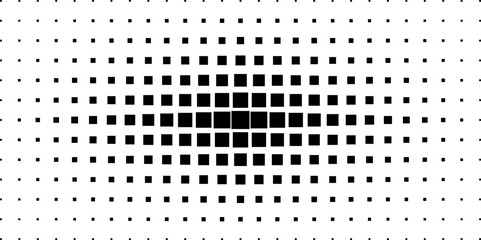 Abstract geometric pattern with small squares. Light white, black vector layout with lines, rectangles. Abstract gradient illustration with rectangles. Abstract background template for website, 