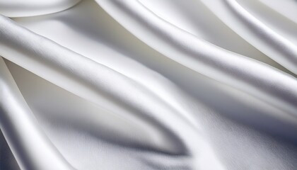 Obraz premium white silk satin background