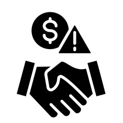 Acquisitions Risk  Icon Element For Design	