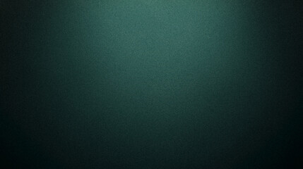 Fototapeta premium Grainy green black gradient background,blank abstract noise texture banner backdrop design