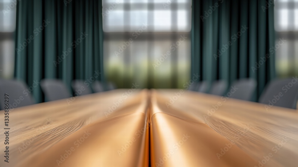 Aufkleber a cozy dining table surrounded by comfortable chairs creating an inviting atmosphere in background