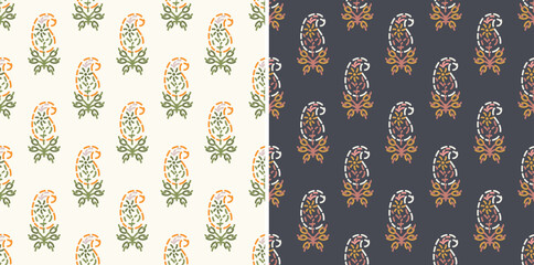 Hashtag CADS traditional block print pattern. EPS file format. 