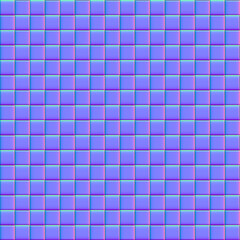 Normal map in carbon material (completely seamless pattern)