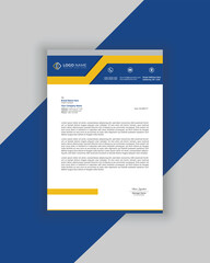 Corporate Letterhead  vector template