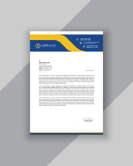 business Letterhead template
