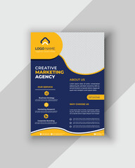 Vacation Corporate Flyer design template
