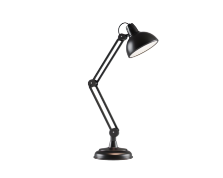Modern Desk Lamp Lighting on a transparent background - Powered by Adobe