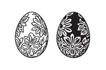 Fototapeta premium Easter Day Silhouette Bundle 