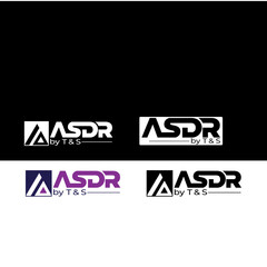 ASDR LOGO  modern stylish vector vintage logotype graphic design 