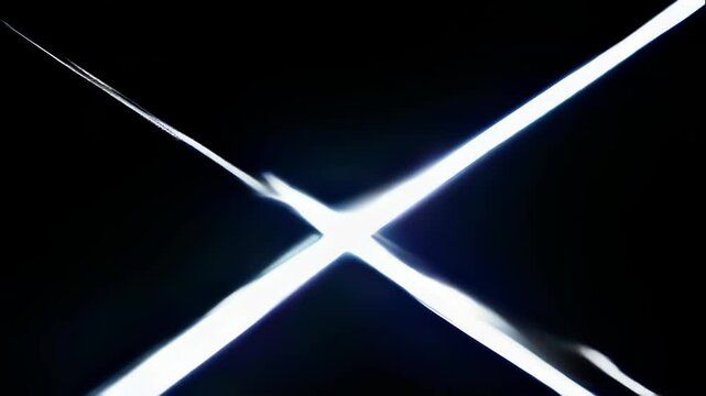 Dynamic Light Slashes! The Glowing Trail of Swords