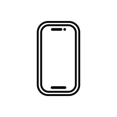 Phone icon. Smartphone icon. Cellphone icon. Vector illustration of smartphone.