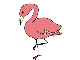 まるっこい フラミンゴ