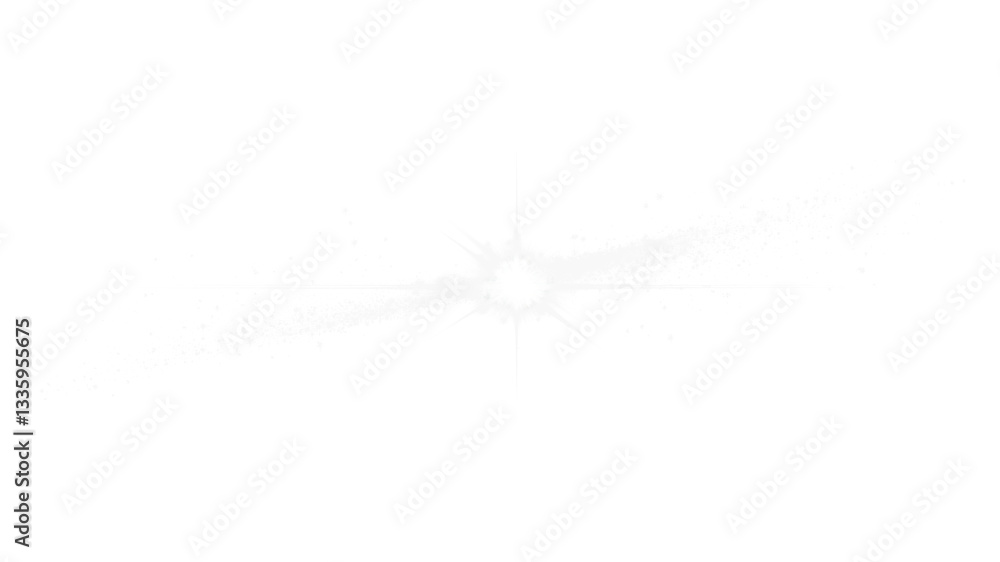 Wall mural png border flare effect background sparkle phenomenon.