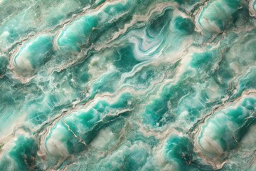Amazonite Seamless Texture – Soothing Turquoise Gemstone Pattern