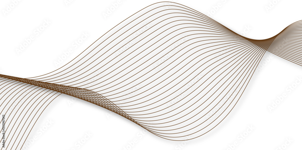 Poster frequency flow isolated science curve energy blend white and gray web technology smooth futuristic l