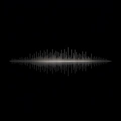 Horizontal Sound Wave Pattern