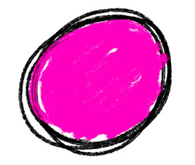 Trendy retro 90s elements style hand drawn pencil line.