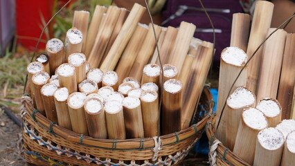 Bamboo rice