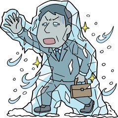 氷河期世代の中年男性