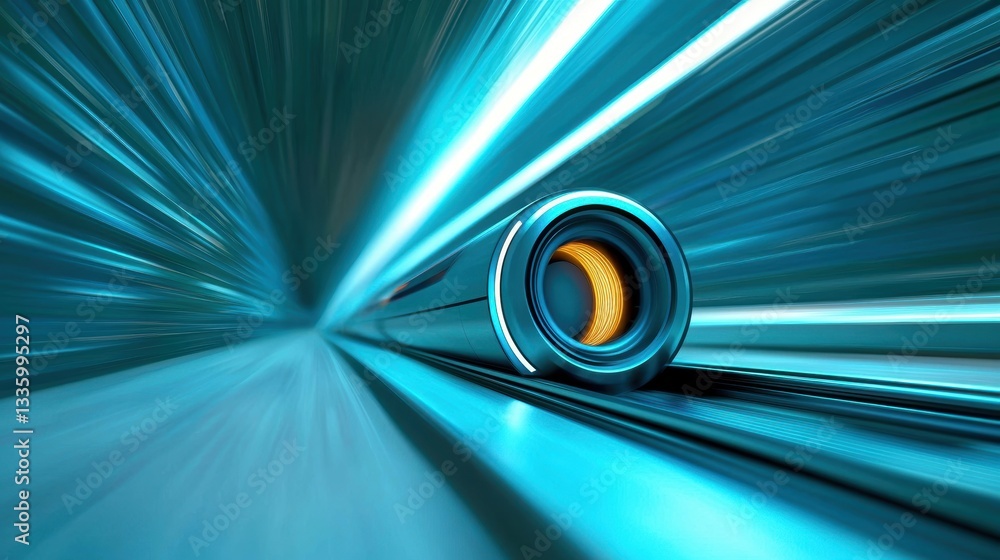 Poster train high speed motion blur close up of the hyperloop train wheels in motion, with motion blur conv