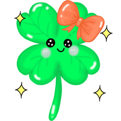 Patrick's Day Clover Leaf
