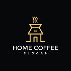 coffee, home, maker, logo, house, vector, minimalist, design, cafe, brewing, pot, shop, brand, symbol, graphic, identity, creative, unique, clean, illustration, icon, sign, element, abstract, roaster,