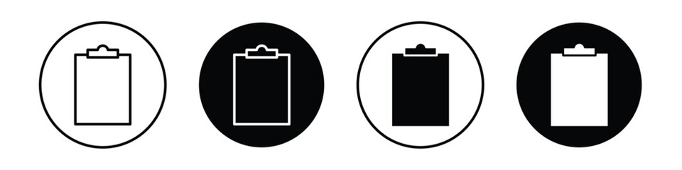 Clipboard vectors icons graphics pack