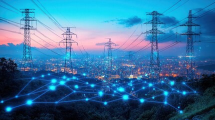 Smart City Power Grid:  A Futuristic Network of Energy and Connectivity