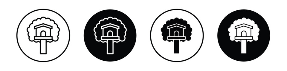 House tree vectors icons graphics pack