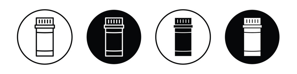 Prescription bottle vectors icons graphics pack