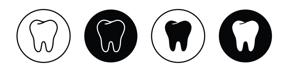 Teeth vectors icons graphics pack