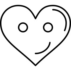 Cool Heart Icon