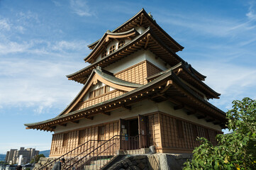 高島城址、長野県諏訪市高島
