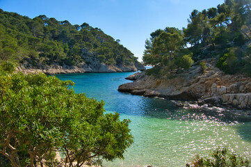 Calanque Port Pin bei Cassis an der Cote d'Azur