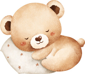 Sleepy Baby Teddy Bear