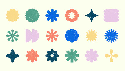Y2K Elements Pack. Retro Futuristic, Aesthetic Graphics & Icons