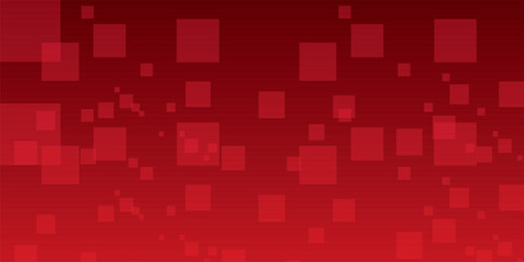 Abstract square pattern vector art, a versatile digital background. Clean vector lines create overlapping, blurred squares with a vibrant red gradient.