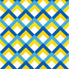 chevron arrow pattern of ukraine flag. geometric background. vector illustration