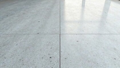 Highly polished concrete showing fine aggregate detail, light gray tone , wall, polished concrete