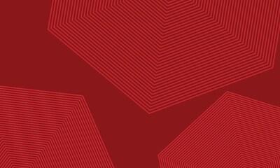 Abstract geometric background neutral hexagon dark red lines