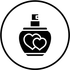 Vector Design Perfume Icon Style