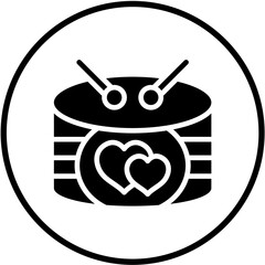 Vector Design Drum Icon Style
