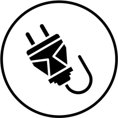Vector Design Plug Icon Style