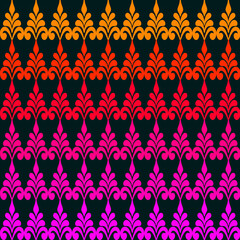 seamless floral background, seamless pattern multicolor stepstands